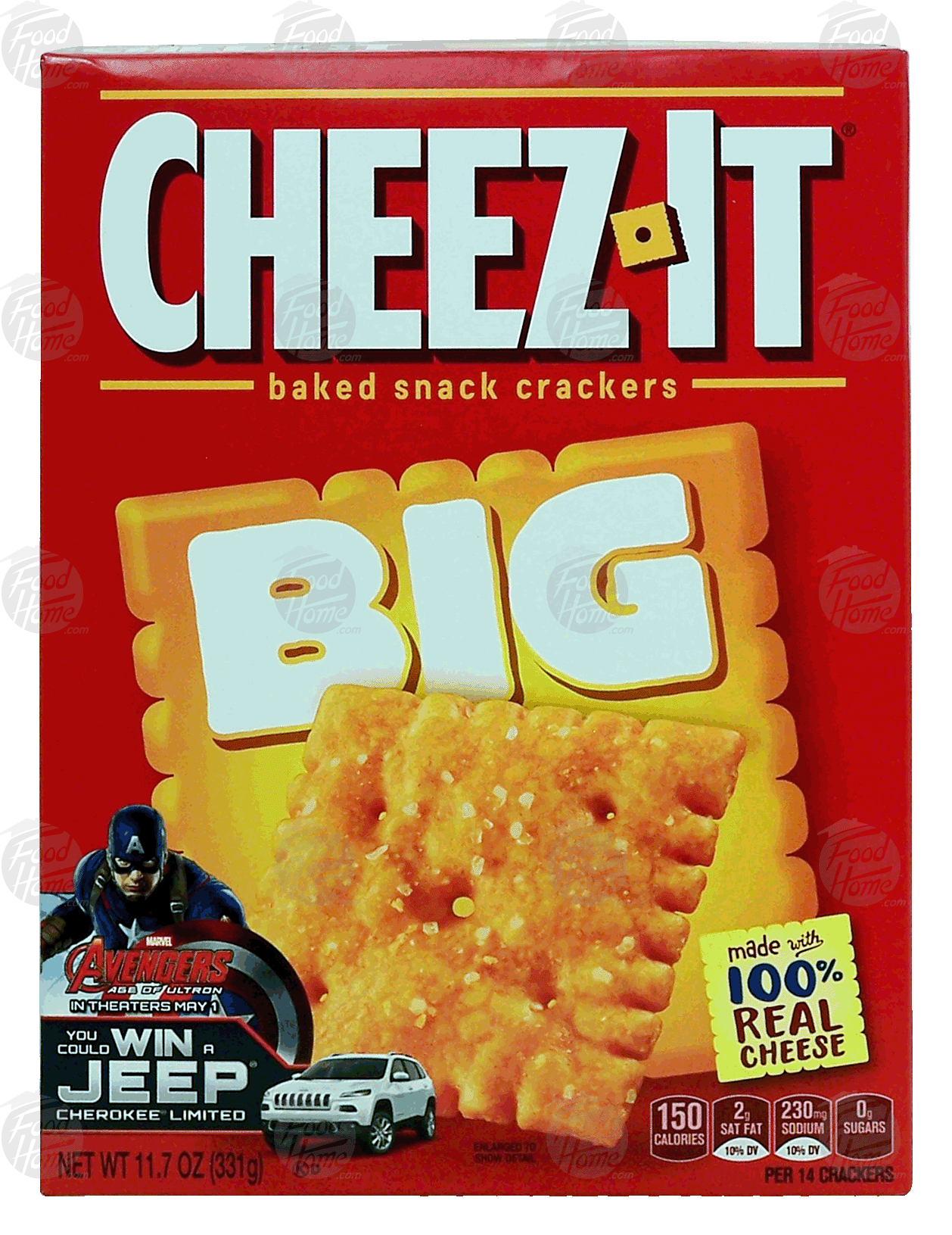 Sunshine Cheez-It big baked snack crackers Full-Size Picture